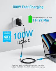 Anker detalle del enchufe plegable para guardado fácil