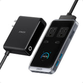 Anker Prime frontal mostrando todos los puertos y organización limpia