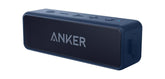 Altavoz Anker Soundcore 2 frontal mostrando diseño portátil y potencia