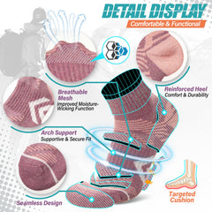 ANTSANG socks worn by runner demonstrating secure fit and arch support benefit