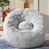 Aodenge sillón puff frontal mostrando forma tipo sofá y confort visible