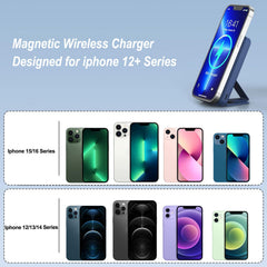 AOGUERBE soporte plegable sosteniendo un iPhone para ver videos y llamadas