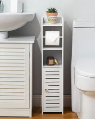 AOJEZOR top shelf holding a phone and soap demonstrating convenient placement and safety