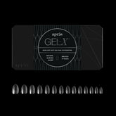 APRÉS caja frontal de Gel-X Almond mostrando 280 puntas y beneficios