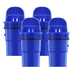 AQUA CREST pack frontal de cuatro filtros muestra compatibilidad y ahorro