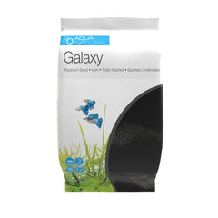 Aqua Natural Galaxy Sand frente del paquete mostrando presentación 10 lb y beneficio estético