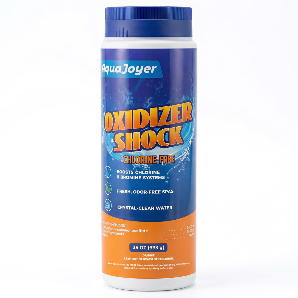 AquaJoyer frontal del envase 35oz mostrando presentación y beneficio práctico