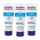 Aquaphor empaque frontal multipack mostrando tres tubos y beneficio de protección