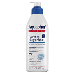 Aquaphor botella frontal con bomba mostrando facilidad de uso