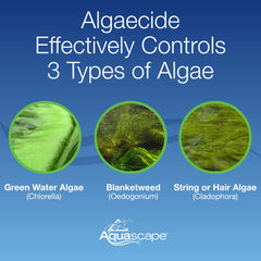 Aquascape textura del líquido en close-up resaltando fácil dosificación