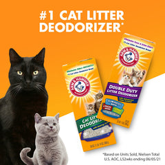 Arm & Hammer cristales de bicarbonato en primer plano que neutralizan olores continuamente