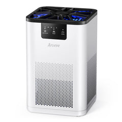ARO EVE vista frontal del purificador mostrando diseño compacto y elegante