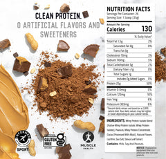 Ascent cuchara con porción de proteína control de dosis y conveniencia