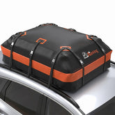Asinking bolsa de techo vista frontal mostrando tamaño y cierre, protección extra