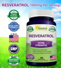 aSquared Nutrition textura del polvo de resveratrol mostrando pureza natural