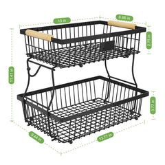 Astrorhine asa de madera para transportar la cesta con seguridad y estilo