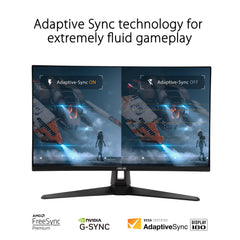 ASUS base y soporte resistente para ajuste ergonómico y estabilidad