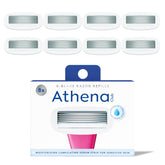 Athena Club cartucho frontal mostrando diseño cinco hojas y agarre seguro