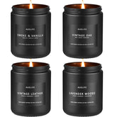 Auelife pack frontal de cuatro velas con diseño masculino y aspecto elegante