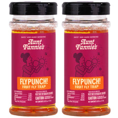Aunt Fannie's envase frontal mostrando la etiqueta y beneficio antimoscas
