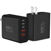 Auorld front view of two 60W charging cubes showing compact design and convenience
