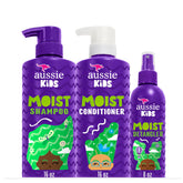 Aussie pack frontal con champú acondicionador y spray desenredante