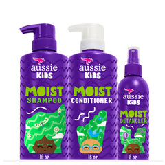 Aussie pack frontal con champú acondicionador y spray desenredante