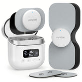 AUVON funda cargadora compacta mostrando portabilidad y carga rápida