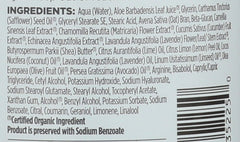 Avalon Organics etiqueta con ingredientes orgánicos para transparencia y confianza