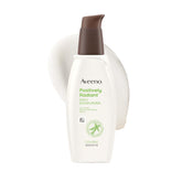 Aveeno envase frontal mostrando protección SPF 30 y beneficio hidratante