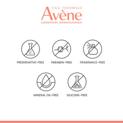 Avène aplicación en rostro ilustrando alivio y confort inmediato