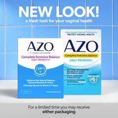 AZO capsule close-up showing texture and easy-to-swallow design benefit