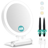 B Beauty Planet vista frontal con luz, iluminación precisa para maquillaje