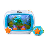 Baby Einstein vista frontal del soother con personajes marinos y luces calmantes