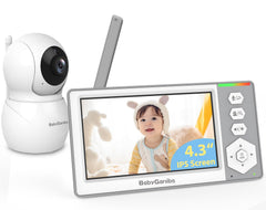 Baby Ganibs monitor frontal con pantalla 4.3" y vista clara