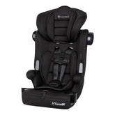 Baby Trend vista frontal del asiento Hoboken Black con acolchado cómodo