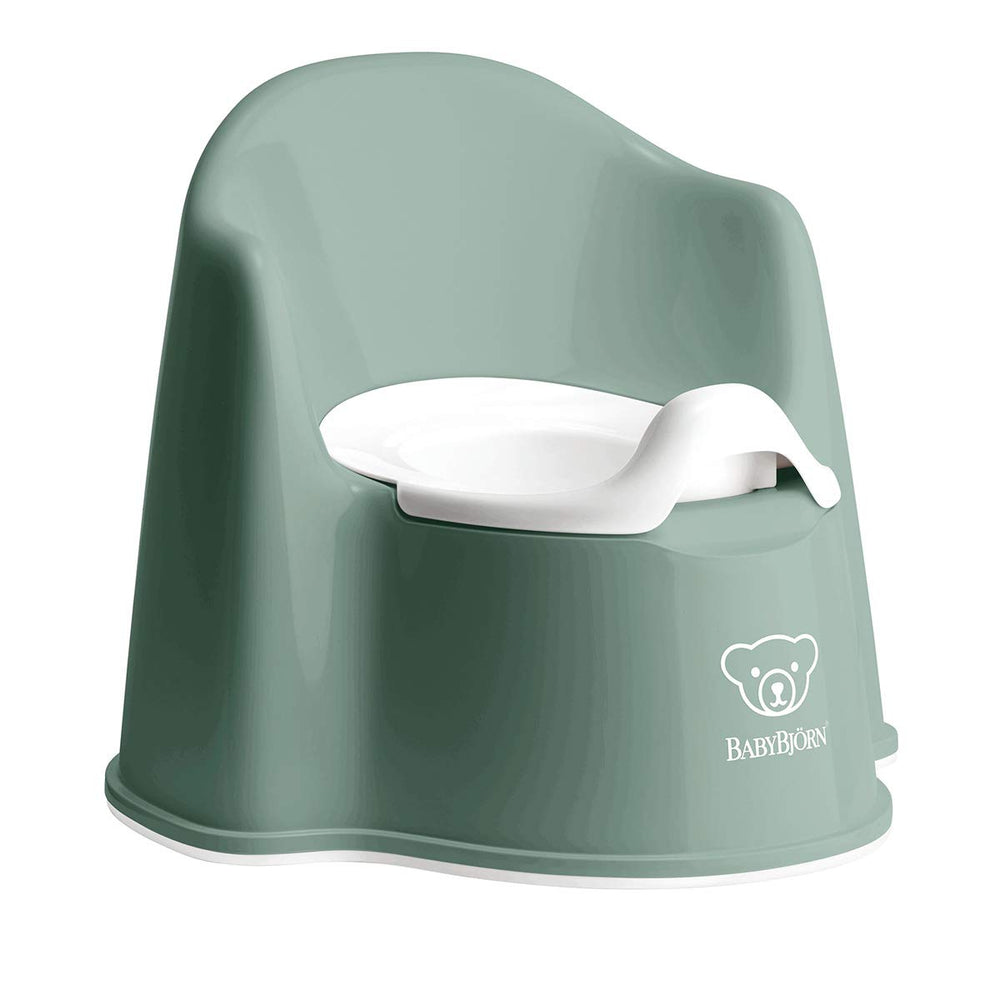 BabyBjörn orinal frontal que muestra respaldo alto y comodidad para entrenamiento