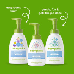 BabyGanics etiqueta con ingredientes, claridad sobre componentes seguros