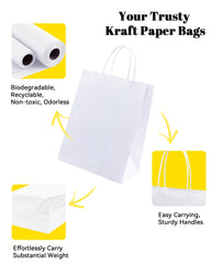 BAG BOX textura del papel kraft 110gsm que muestra acabado liso