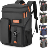 BAGPARKK front view showing double-deck design and organized pockets for convenience
