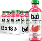 Bai botella frontal sabor Kula Watermelon mostrando diseño y color refrescante