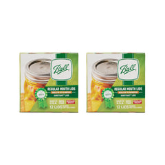 Ball tapa frente del paquete plateado mostrando 24 unidades y fácil identificación