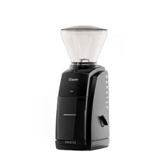 Baratza Encore vista frontal negro, diseño compacto y durable
