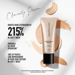 bareMinerals uso con brocha para mayor cobertura y acabado pulido