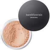 bareMinerals envase frontal que muestra el diseño y la marca, fácil identificación