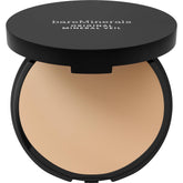 bareMinerals frontal del polvo compacto mostrando el envase y acabado
