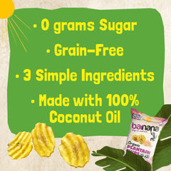 Barnana chips servidas con dip, mostrando versatilidad para picar socialmente
