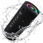 BassBloom Roar 3 vista frontal con rejilla y controles, sonido potente