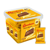 Bauducco empaque frontal mostrando pack de 40 unidades y atractivo