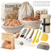 BAVIFY kit presentado con todos los elementos, simplifica la panadería casera